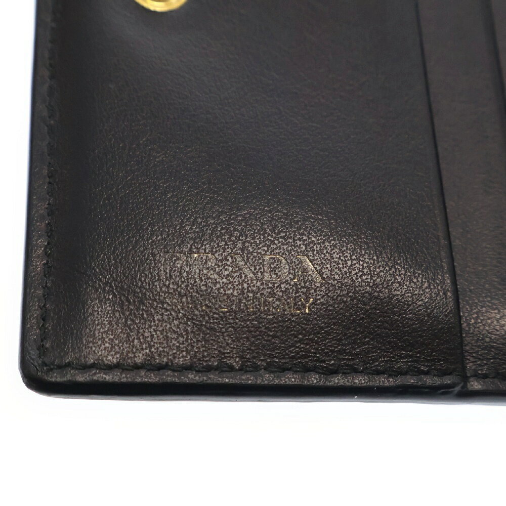 Prada Khaki Wallet Black Python Green - image 5